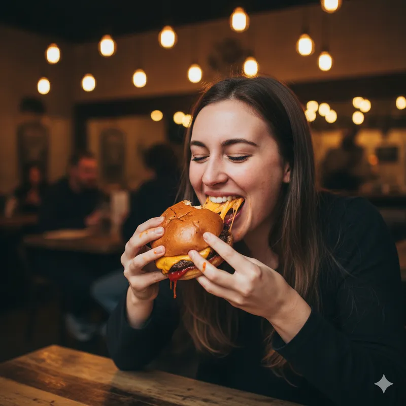 Hambúrguer artesanal Gutsy